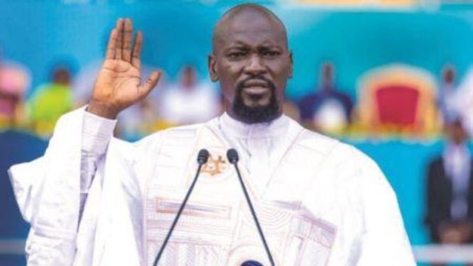 Mamadi Doumbouya Sworn In as Guinea&rsquo;s President, Vows Inclusive Governance