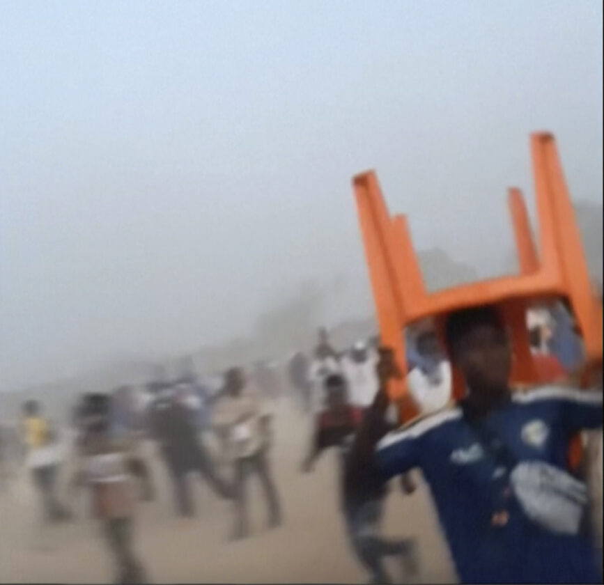 Panic among spectators at soccer game kills at least 56 in the West African nation of Guinea